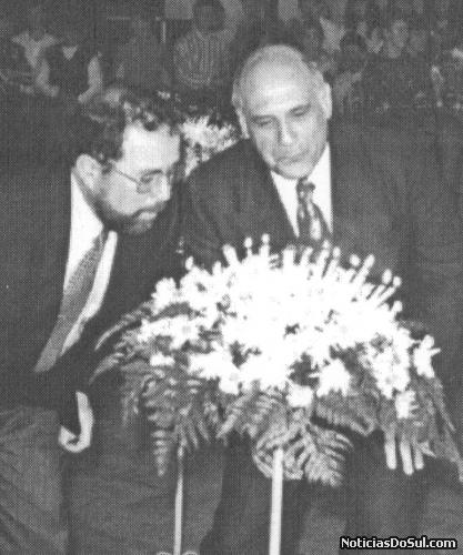 Comitiva salvadorense esteve com Lasier