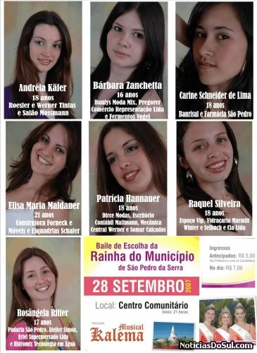 Candidatas (Foto: Divulgação)