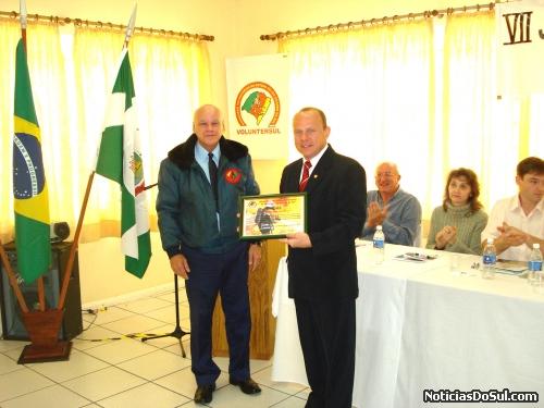 O prefeito Régis no encontro (Foto: Divulgação Pref. S.Vendelino)