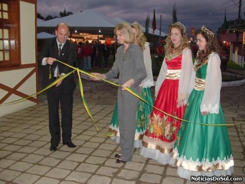 Inauguração do novo Pórtico (Foto: Cléo M. Meurer)