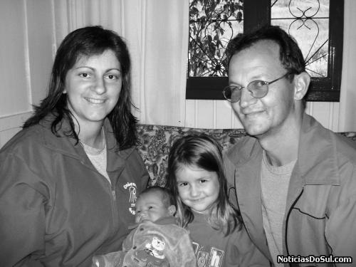 Nathan Klein Stein e família (Foto: Arquivo)