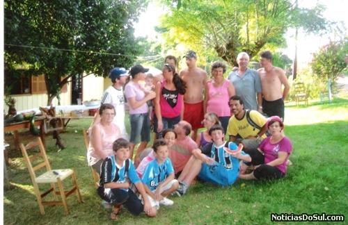 Marcos Palmeira com os coadjuvantes (Foto: Arquivo da Família)