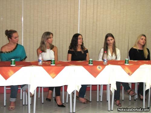 cinco candidatas (Foto: Romildo)
