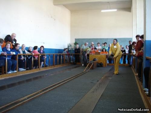  Bocha também faz parte dos jogos (Foto: Cassiane)