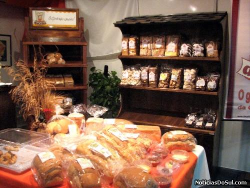 Estande da Padaria da Célia (Foto: romildo)