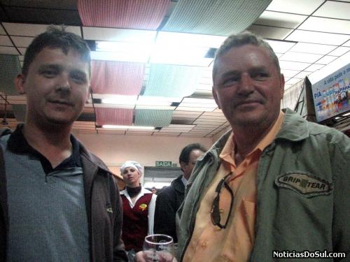 Paranaenses de Cafelândia no Festiqueijo (Foto: romildo)