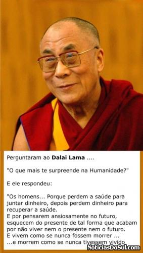 ditos de Dalai Lama (Foto: internet)