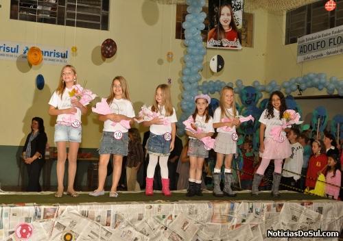 Candidatas da Categoria Infantil (Foto: Lermen Foto & Vídeo)