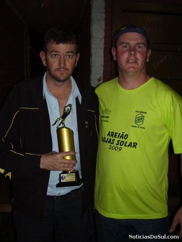 Goleiro menos vazado Gerson do Terra Preta/N.C.P. (Foto: LISERF)