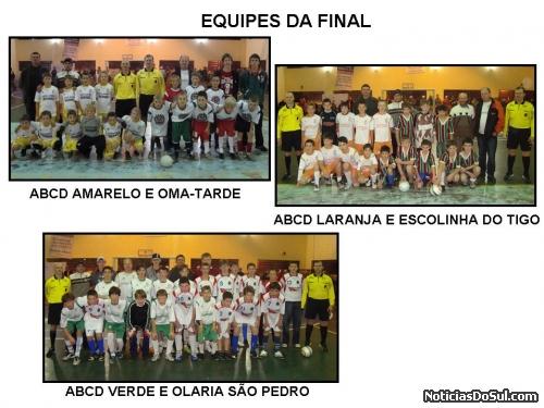 Equipes que participaram das finais da Copa Revelação (Foto: divulga-sp)
