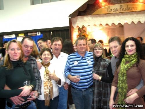 Pinhalzinho- SC também se fez representar no evento que atrai centenas de catarinenses todos os anos. (Foto: Romildo)