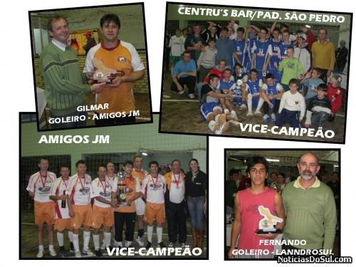 Vice e 3º colocado na categoria Master, receben sua premiação (Foto: smec-sp)