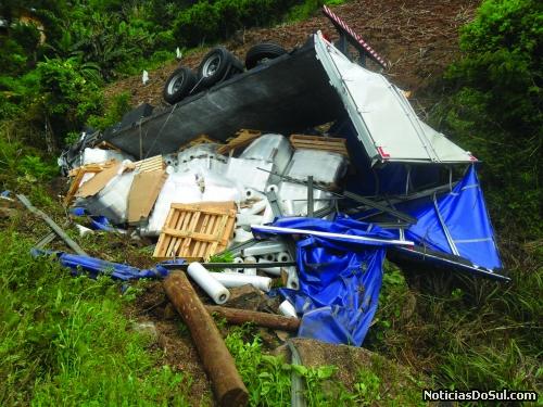 Acidente em São José do Sul