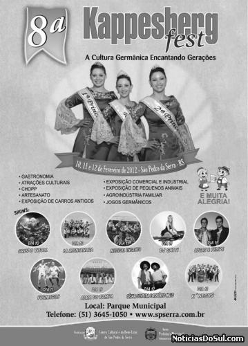 Cartaz da festa (Foto: Divulgação)