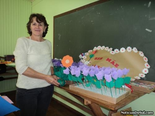 Professora Alaíde (Foto: Cathierine Hoffmann)