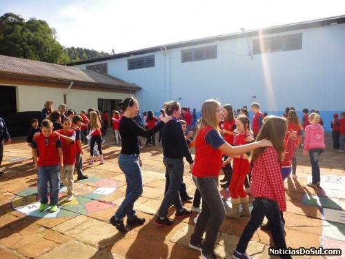 Alunos se divertiram no Dia do Desafio (Foto: Divulgação)